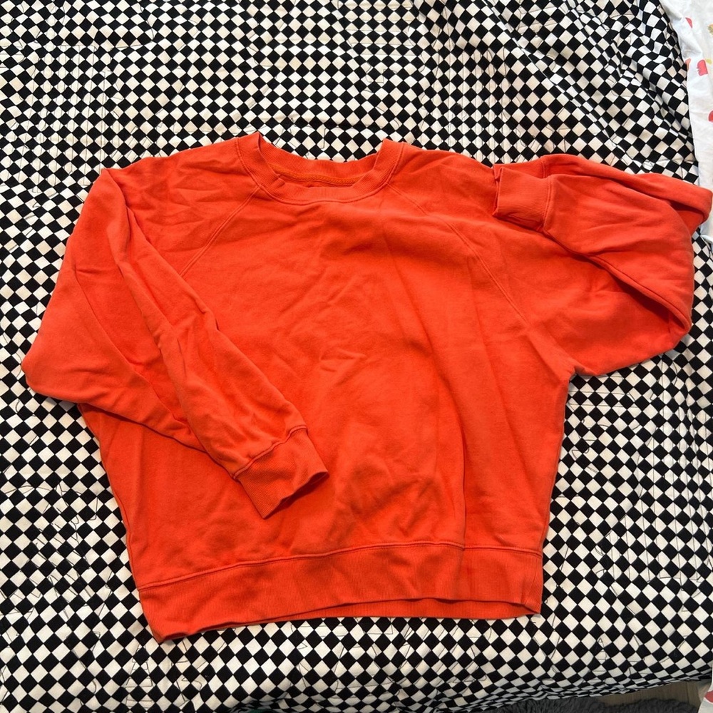 Women's Orange Sweatshirt